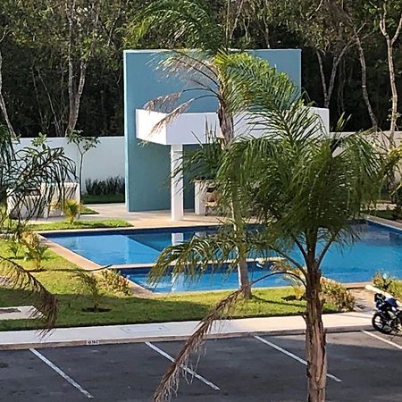 Apartamento Familiar Con Alberca En Playa Del Carmen Dış mekan fotoğraf